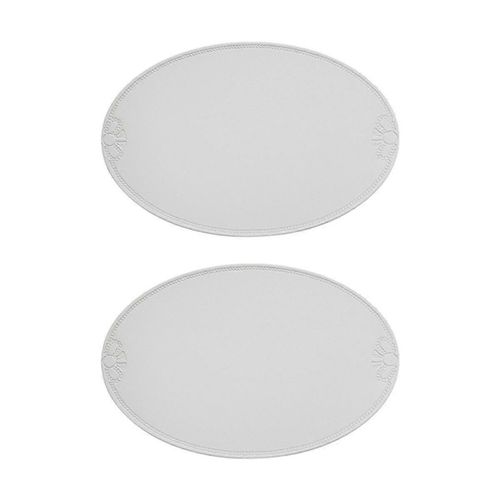 Set De Table Rtro En Pu Tapis DIsolation Ovale De Style Franais Europen Ins Tapis De Table  Manger Occidental Impermable Et Rsistant  LHuile Home E