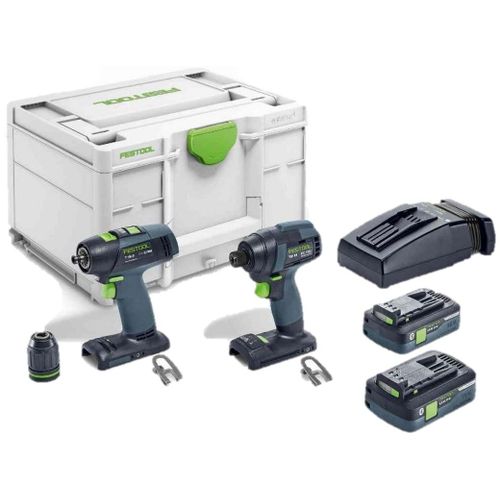 Set De Vissage Sans Fil Tid 18 Hpc 4.0 I-Set T18 Festool - 577244