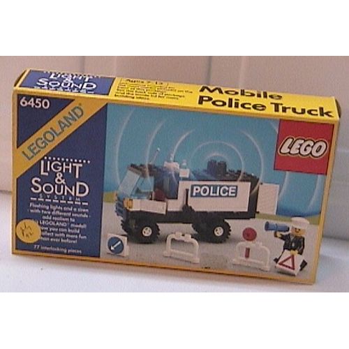 Set Lego 6450 Light and sound Mobile Police truck Rakuten