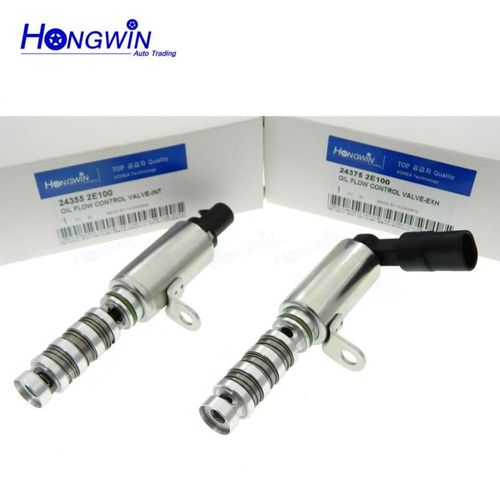Set Valve De Contrle D'huile D'lectrovanne Vvt, Convient Pour Hyundai Elantra Gls Edan 4 Portes 1,8 L 243552e100 Nipseyteko