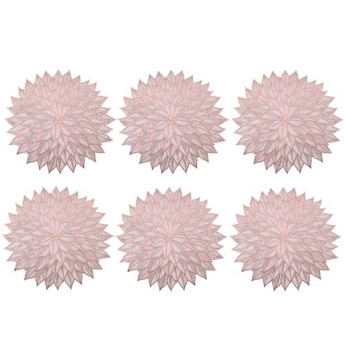 Sets De Table 6, Fleurs Creuses Rondes Sets De Table Pour Table  Manger Presse