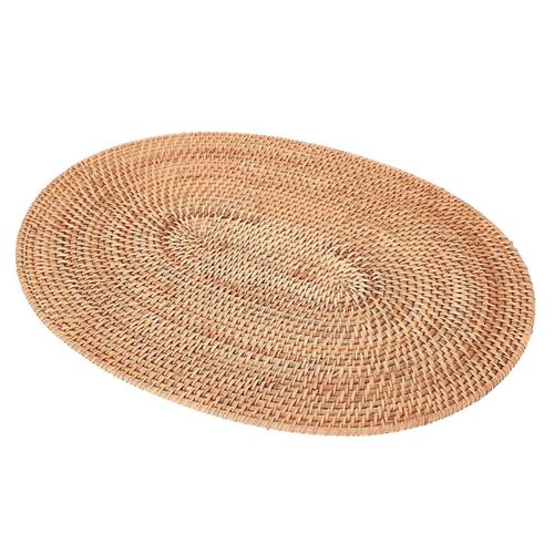 Sets De Table En Rotin Tiss Sets De Table Ovales Set De Table Antidrapant 30x40cm