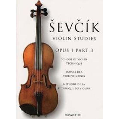 Sevcik Violin Studies - Opus 1, Part 3
