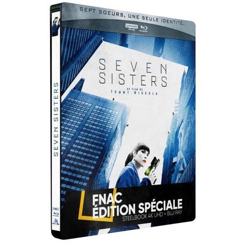 Seven Sisters Edition Spciale Fnac Steelbook Blu-Ray 4k + Blu-Ray de Tommy Wirkola