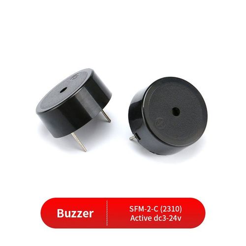 SFM-20-C 2310 5PCS SFM-27 DC 3-24V Buzzer actif magntique Long bip continu, Buzzer pizo, haut-parleur de carte mre, klaxon d'ordinateur pour Arduino