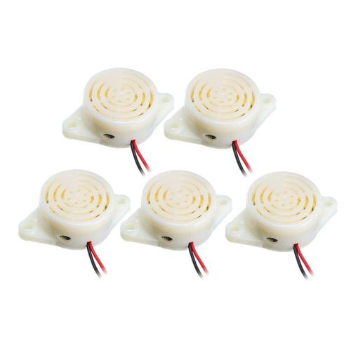 SFM-27-DC3-24V-B 5PCS SFM-27 DC 3-24V Buzzer actif magntique Long bip continu, Buzzer pizo, haut-parleur de carte mre, klaxon d'ordinateur pour Arduino