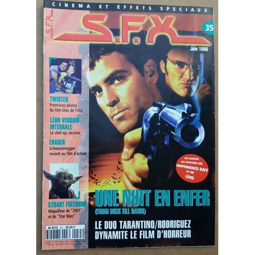Sfx 35 Une Nuit En Enfer - Eraser - Twister + Affiches Leon Independence Day 1996 06
