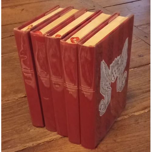 Shakespeare, Oeuvres, Tomes I  V. Club Des Amis Du Livre, Publis  Partir De 1962