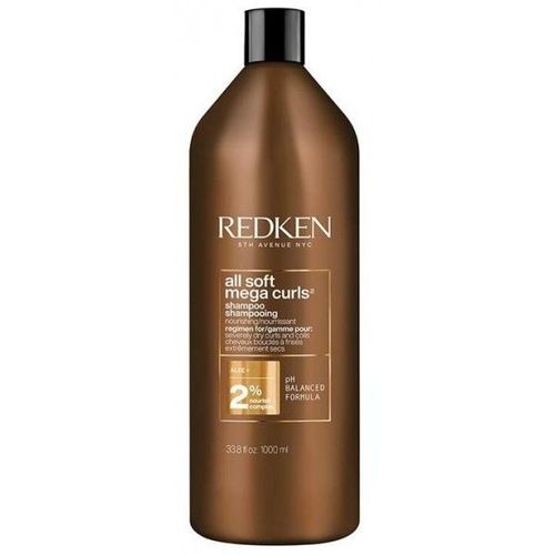 Shampooing Nourrissant Cheveux Boucls All Soft Mega Curls Redken 1l