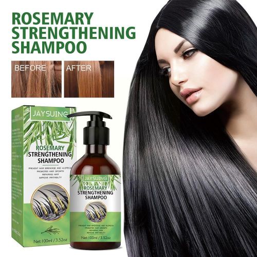 Shampooing Pour La Croissance Des Cheveux, 100ml, Anti-Chute Rapide, Soins Pour Cheveux Secs Crpus, Duveteux, Soins Contre Les Dommages Causs Par L'huile, Romarin L6t3