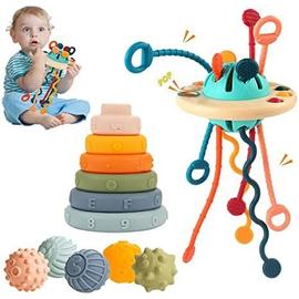 shanjiushi Jouets Montessori pour Bébés, Jeux Sensoriels pour Les