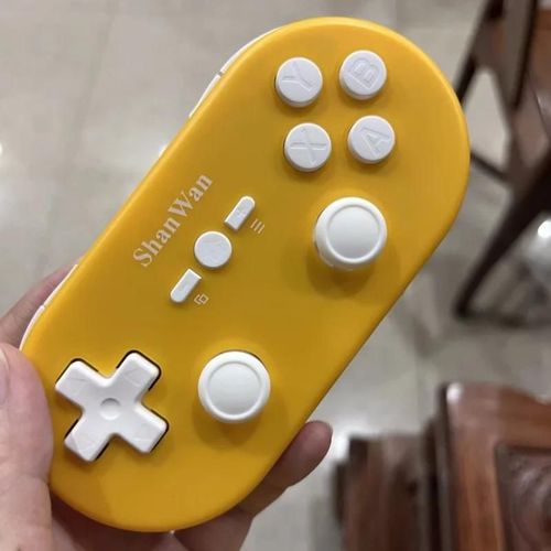 Shanwan Q37  Mini Manette De Jeu Sans Fil, Bluetooth, Micro Contrleur De Jeu, Hall, Double Bascule, Cadeau Adapt  Android Et Ios, Pc, Nouveaut 2024 Purple