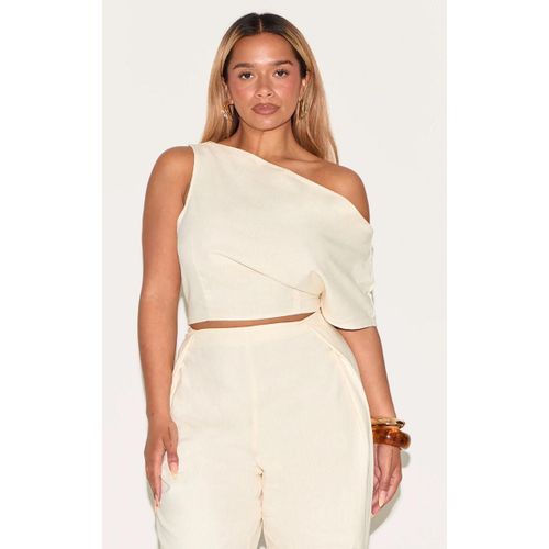 Shape Top Asymtrique En Effet Lin Crme  paule Dnude, Crme