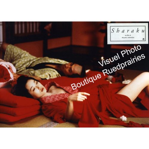 Sharaku : Jeu De 6 Photos Glaces D'exploitation Cinmatographique - Format 21x29,5 Cm - De Masahiro Shinoda Avec Shima Iwashita, Hiroyuki Shimosawa, Tsurutaro Kataoka, Shiro Sano - 1995