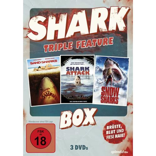 Shark Triple Feature Box (3 Discs) de Nauta,Kate/Hundrieser,John/Woods,Eric Scott/+
