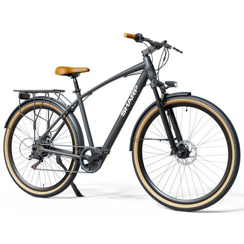Sharp Riga (Bk-Dm03e) City E-Bike (Nera) - Bicicletta Elettrica - Ruote 29