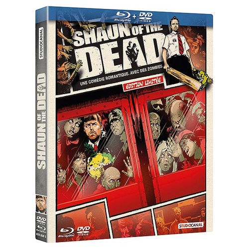 Shaun Of The Dead - dition Comic Book - Blu-Ray + Dvd de Edgar Wright