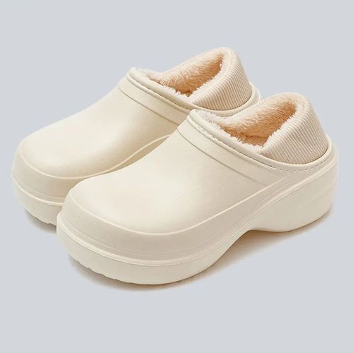 Shevales-Pantoufles  Semelle Optique En Fourrure Pour Femmes,Chaussures Chaudes En Coton Pour La Maison,Pantoufles En Peluche,Toboggans D'intrieur Non Alds,Mode Extrieure,Hiver