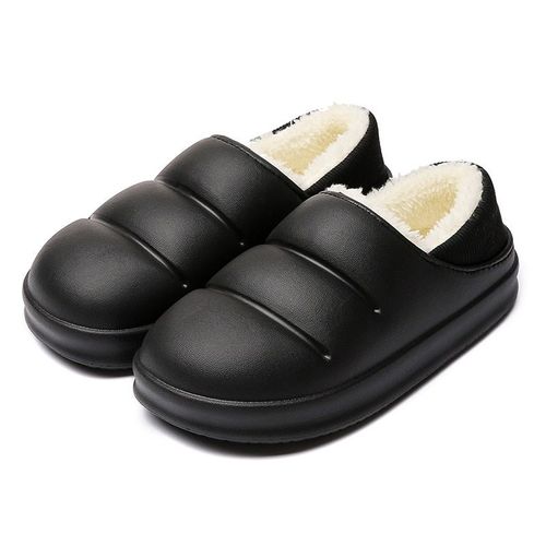 Shevales-Pantoufles  Semelle Optique En Fourrure Pour Femmes,Chaussures Chaudes En Coton Pour La Maison,Pantoufles En Peluche,Toboggans D'intrieur Non Alds,Mode Extrieure,Hiver
