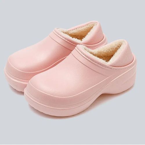 Shevales-Pantoufles  Semelle Optique En Fourrure Pour Femmes,Chaussures Chaudes En Coton Pour La Maison,Pantoufles En Peluche,Toboggans D'intrieur Non Alds,Mode Extrieure,Hiver