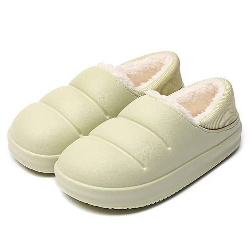 Shevales-Pantoufles  Semelle Optique En Fourrure Pour Femmes,Chaussures Chaudes En Coton Pour La Maison,Pantoufles En Peluche,Toboggans D'intrieur Non Alds,Mode Extrieure,Hiver