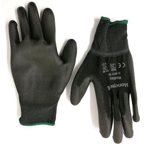 Shiba-2100251-06 Gants De Manutention Gnrale Workeasy Black Pu, Manipulation Fine En Milieu Sec, En 388 3121 - Taille 06 (Pack D[2