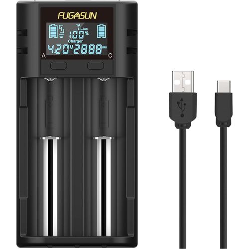 Shiba-21750 21700 Chargeur,18650 21700 Chargeurs De Piles 21700 18650 Chargeur De Batterie 21750 21700 18650 Accu Chargeur Pour 20[1
