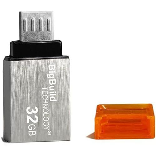 SHIBA-32GB Argent Cl USB Micro B OTG Dual Drive Compatible avec Samsung Galaxy A2/A10, S4/S5/S6/S7, Note 4/5, J8/J7/J6/J5 Mobile[14