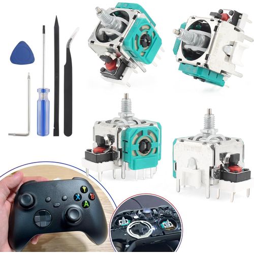 Shiba-4pcs Pour Xbox Elite Series 2 Joysticks Remplacement Analogique Pour Xbox Series 2 3d Joysticks Module Potentiomtre Pour El[196]