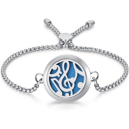 Shiba-Aromathrapie Bracelet Pour Femmes Huile Essentielle Diffuseur Bijoux Enfants En Acier Inoxydable Bracelet - Parfait Cadeau [1