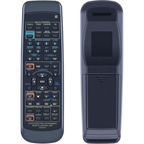 SHIBA-AXD7247 Tlcommande de Rechange pour rcepteur AV Pioneer Compatible avec VSX-D510 VSX-D510-G VSX-D510S VSX-D511 VSX-D609 V[4