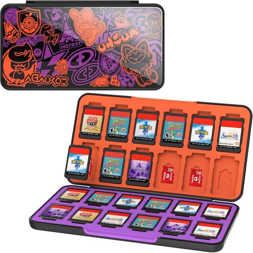 Shiba-Bote De Rangement Switch Game Card Pour Nintendo Switch/Switch Oled/Switch Lite, Porte-Cartes De Jeu Avec 48 Emplacements P[4