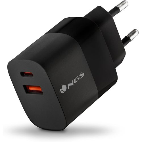 SHIBA-Bud 45 W - Chargeur mural ultra rapide avec 2 ports USB-C(PD & PPS 45 W) USB-A (QC 3.0 18 W) Compact et portable pour smartp[2