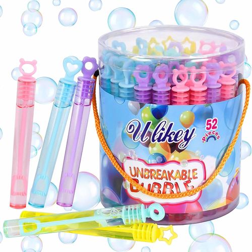 Shiba-Bulles De Savon Enfant, Lot De 52 Tubes Machine  Bulle, Jeux Exterieur Pour Enfants, Jouet  Bulles Pour Mariage, Anniversa[8