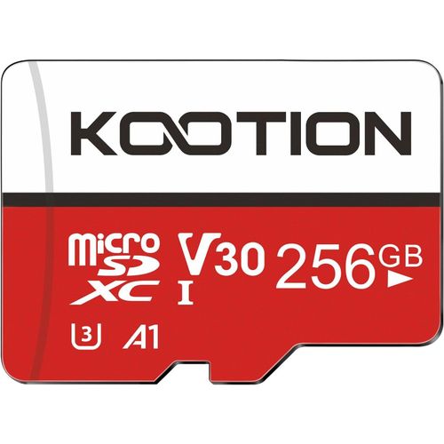 SHIBA-Carte Micro SD 256 Go, Carte SD 256go avec UHS-I, U3, V30, A1, Haute Vitesse 100 Mo par Seconde, Carte mmoire TF 4K avec 1 [4
