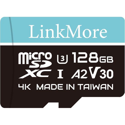 SHIBA-Carte Micro SDXC 128 Go, XV23 Lite, A2, UHS-I, U3, V30, Compatible Classe 10, Vitesse de Lecture jusqu' 100 Mo/s, Vitesse d[1