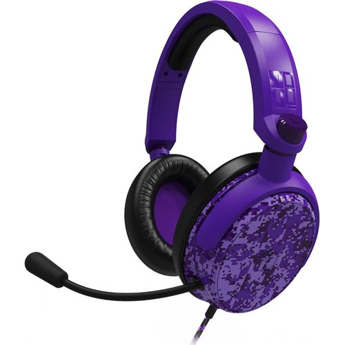 Shiba-Casque De Jeu C6-100 Violet Digital Camo, Compatible Avec Xbox One, Series S/X, Ps4/5, Switch, Pc, Mobile Et Tablette Avec D[6