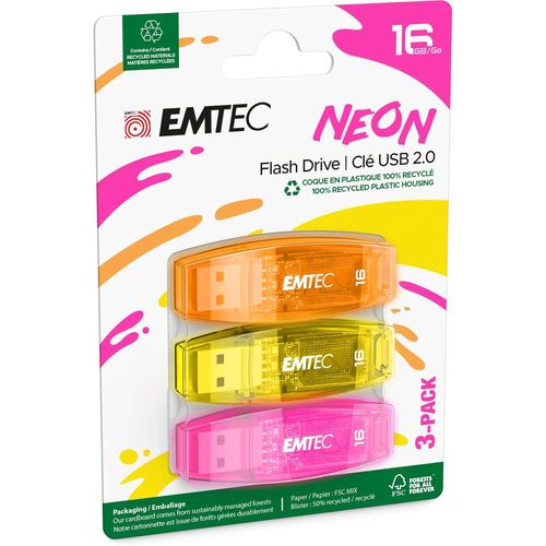 SHIBA-Cl USB 2.0 C410 , Mmoire Flash Drive De 16Go, Lecture 5Mb/S, criture 15Mb/S, Compatible USB 2.0, USB 3.0, Transparentes N[3