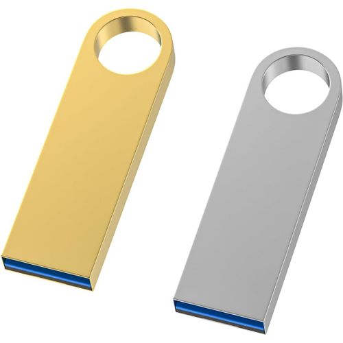 SHIBA-Cl USB 3.0 Mtal 16 Go Lot de 2,Mini Cls USB tanches 16 Go 3.0 pour PC, Ordinateur Portable, Stockage de donnes informat[5