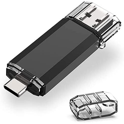 SHIBA-Cl USB C 128Go Dual, Clef USB 3.0 et Type C 128 Go OTG Flash Drive pour MacBook Google Chromebook Pixel, Smartphone Samsun[5