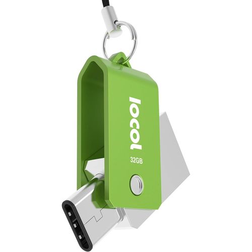 SHIBA-Cl USB-C 32 GO Duo - 2 in 1 < Type C et USB-A 3.0 > Etanche & Rapide