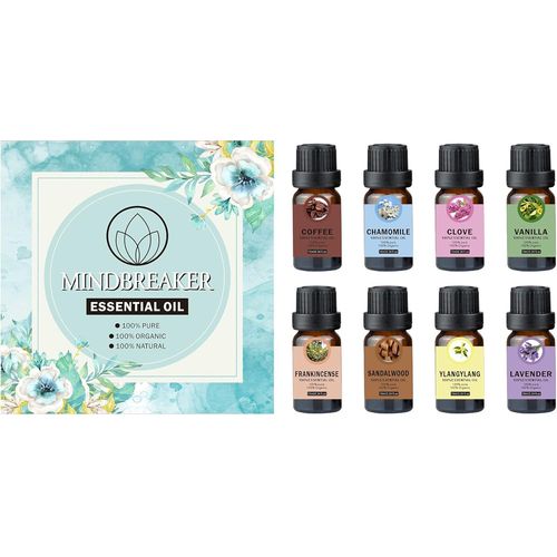 Shiba-Coffret Cadeau D'huiles Essentielles , Diffuseur D'huiles Essentielles D'aromathrapie Bio, Fonctionne Avec Tous Les Diffuse[1