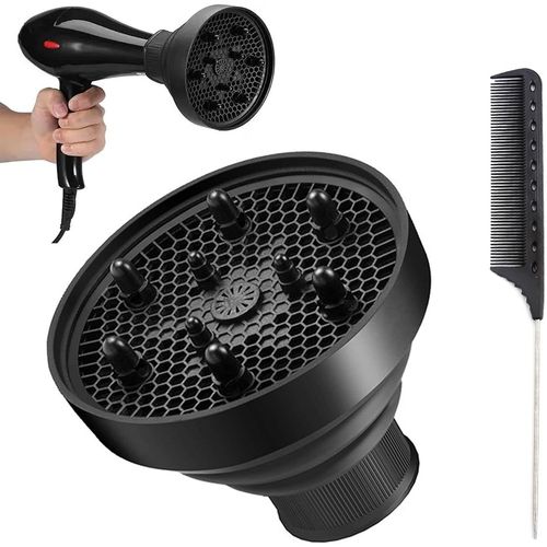 SHIBA-Diffuseur universel pour sche-cheveux, diffuseur de voyage pliable pour sche-cheveux, diffuseur de cheveux universel pour [1