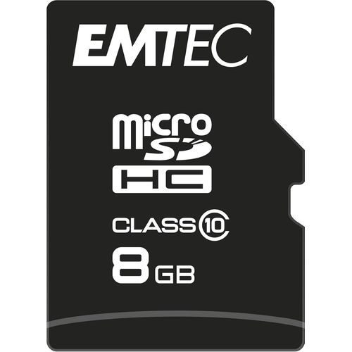 Shiba-, Ecmsdm8ghc10cg, Carte Microsdhc 8 Go Classe 10, Vitesse De Lecture Jusqu' 20mb/S, Idale Pour Smartphones Et Tablettes, C[1