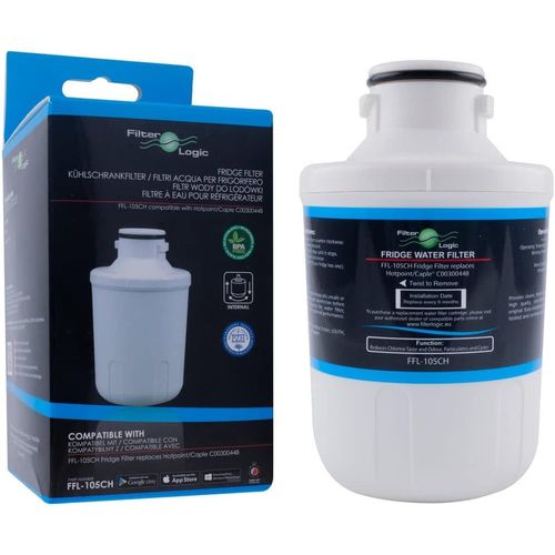 SHIBA-FilterLogic FFL-105CH | Filtre  eau pour Midea, Triomph, Schneider, Thomson frigo amricain. Compatible avec Foshan-Micro-M[2