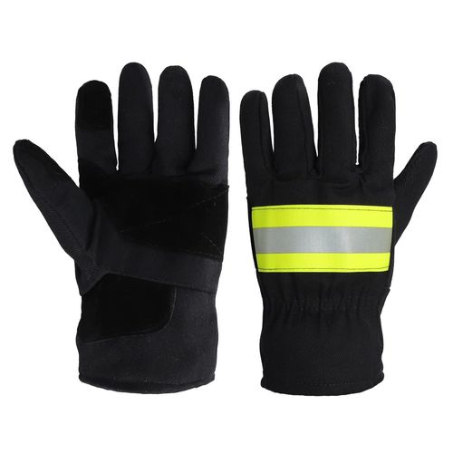 Shiba-Gant Coupe-Feu Gants De Lutte Contre Incendie Gants De Scurit Caoutchouc Ignifuge Gant Protge Chaleur Gants Soudeur Antid[2