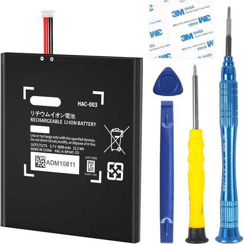 Shiba-Hac-003 Batterie De Rechange Pour Console De Jeu Nintendo Switch 2017 Hac-001 Avec Kit D'outils De Rparation[1155]