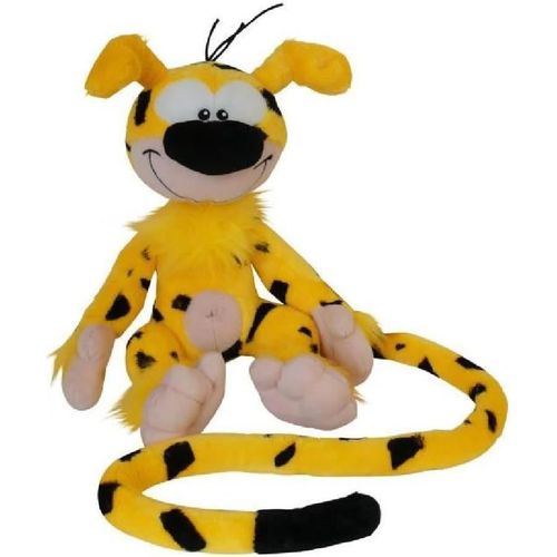 Shiba-Jemini | Peluche Marsupilami | 30 Cm | Finition Douce | Licence Officielle | Queue Longue 75 Cm | Jouet Dveil Premier ge [2