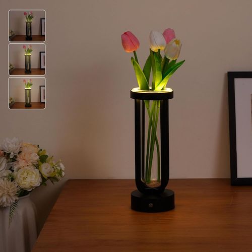 Shiba-Lampe De Table Sans Fil Rechargeable - Lampe De Table Led Dcorative - Lampe De Table D'ambiance - Lampe Parfume Pour L'int[3