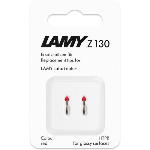 Shiba-Lamy Safari Note+ Pointes De Remplacement Pour Stylet En Red (2 Pices) - Pointe Remplaable Lamy Z130 - Pointes De Stylet P[8